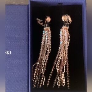 Swarovski Clip On Earrings Never Worn